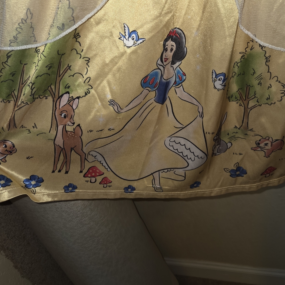 Disney Snow White Gold and Blue Princess Nightgown